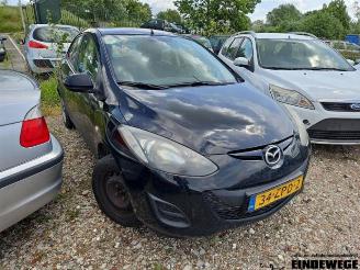 Salvage car Mazda 2 2 (DE), Hatchback, 2007 / 2015 1.3 16V S-VT 2012/12