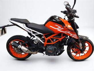 damaged motor cycles KTM 390 Duke  2020/3