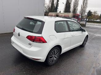 Vaurioauto  passenger cars Volkswagen Golf  2013/10