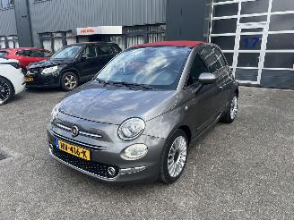 Voiture accidenté Fiat 500C 0.9 TwinAir Turbo Lounge 2017/4