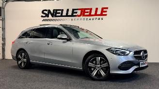 uszkodzony samochody osobowe Mercedes C-klasse C 300 E LUXURY LINE |PANO|BURMEISTER|MEMORY SEATS| TREKHAAK|360 CAM| 2022/10