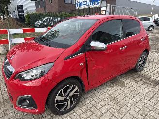 Schadeauto Peugeot 108 1.0 VTi ALLURE BOUWJAAR 2019 RIJDBAAR VASTE PRIJS 5500 EURO 2019/1