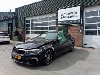 rozbiórka samochody osobowe BMW 5-serie 5 serie (G30), Sedan, 2016 M550d xDrive 24V 2017/10