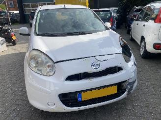 Nissan Micra Auto is Gereserveerd Automaat 1.2 72KW Dig-S Acenta Motor loopt. picture 50