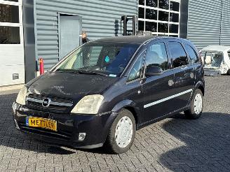 krockskadad bil auto Opel Meriva 1.6 16V MPV  Benzine 1.598cc 74kW (101pk) FWD 2003/6
