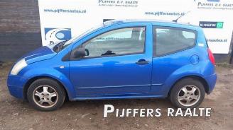 Coche siniestrado Citroën C2 C2 (JM), Hatchback 3-drs, 2003 / 2012 1.1 2004/4