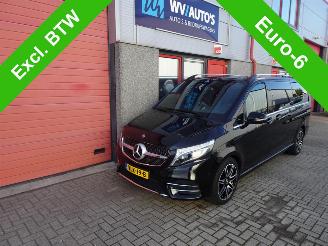 ocasión vehículos comerciales Mercedes V-klasse 300d Extra Lang Avantgarde Edition vol leer navi 2 x schuifdeur 147065 km !!!!!! 2021/9