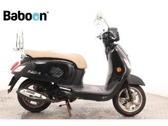 danneggiata scooter Sym Fiddle III 45KM 2017/9
