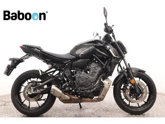 skadebil motor Yamaha MT-07 ABS 2024/2