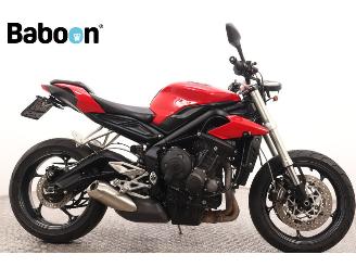 damaged motor cycles Triumph Street Triple S 2017/10