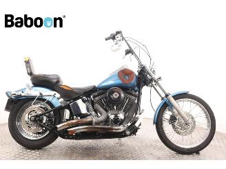 damaged motor cycles Harley-Davidson  FXSTC Softail Custom 2005/1