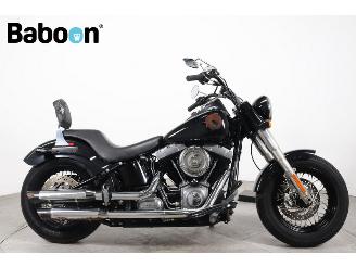 damaged motor cycles Harley-Davidson  FLS Softail Slim 2015/1