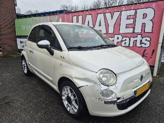 Vaurioauto  passenger cars Fiat 500 1.2 sport 2011/5