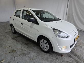 Coche accidentado Mitsubishi Space-star 1.0 Entry 2015/4