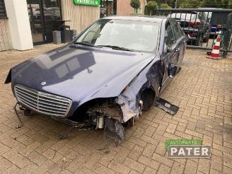 demontáž osobní automobily Mercedes S-klasse S (W220), Sedan, 1998 / 2005 5.0 S-500 V8 24V 2001/6