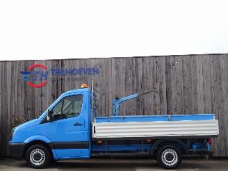 Unfallwagen Volkswagen Crafter 2.0 TDi Open Laadbak Kraan Airco Cruise 120KW Euro 5 2013/10
