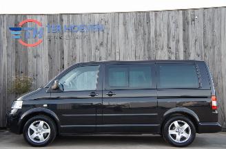Schadeauto Volkswagen Transporter T5 Multivan 2.5 TDi 7-Persoons Airco Navi Cruise Stoelverw. 96KW Euro 4 2007/5