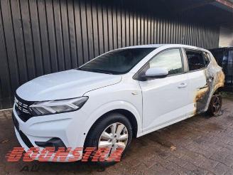 demontáž osobní automobily Dacia Sandero Sandero III, Hatchback, 2021 1.0 TCe 100 12V ECO-G 2023/9