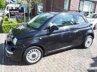 damaged passenger cars Fiat 500 1.2 Lounge Automaat 2010/5