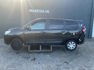 Coche siniestrado Dacia Lodgy Lodgy (JS/SD0J), MPV, 2012 1.2 TCE 16V 2013/1