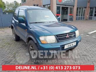 Uttjänta bilar auto Mitsubishi Pajero Pajero Hardtop (V6/7), Terreinwagen, 2000 / 2006 3.2 DI-D 16V 2001/6