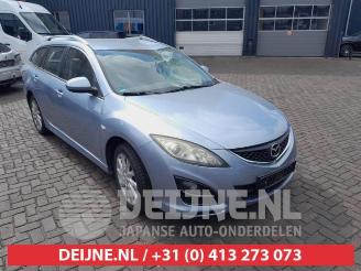 Salvage car Mazda 6 6 SportBreak (GH19/GHA9), Combi, 2008 / 2013 2.0i 16V S-VT 2011/4