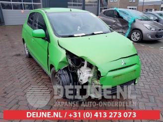 demontáž osobní automobily Mitsubishi Space-star Space Star (A0), Hatchback, 2012 1.2 12V 2013/6