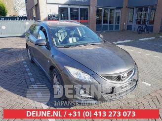 Coche siniestrado Mazda 6 6 SportBreak (GH19/GHA9), Combi, 2008 / 2013 2.2 CDVi 16V 130 2012