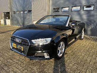 uszkodzony samochody osobowe Audi A3 1.5i CABRIO / AUTOMAAT / LEER / NAVI / CRUISE 2018/10