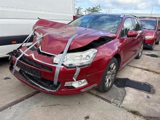 Coche siniestrado Citroën C5 C5 III Tourer (RW), Combi, 2008 / 2017 1.6 16V THP 155 2011/2