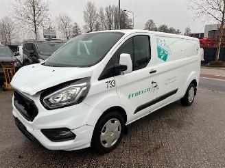 krockskadad bil bedrijf Ford Transit Custom 2.0 TDCI 96KW L2H1 LANG AUTOMAAT AIRCO KLIMA EURO6 2023/6