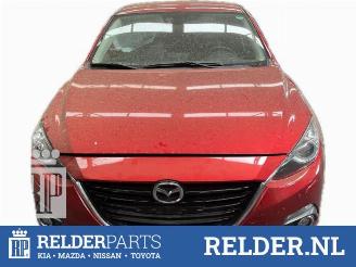 Coche siniestrado Mazda 3 3 (BM/BN), Hatchback, 2013 / 2019 2.0 SkyActiv-G 16V 2014/3