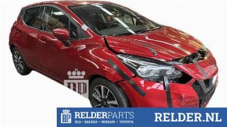 demontáž osobní automobily Nissan Micra Micra (K14), Hatchback, 2016 / 2024 0.9 IG-T 12V 2017/9