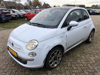 damaged passenger cars Fiat 500 500 1.4-16V Lounge 2010/7