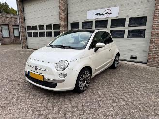 Vaurioauto  passenger cars Fiat 500 0.9 Twinair Lounge Pano Leder NAP ! 2012/2