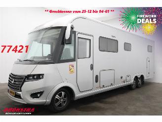 krockskadad bil camper Frankia  Titan I 890 2.3 MJ 175 PK Aut. Level Lucht 2xAirco Solar AHK 2021/9