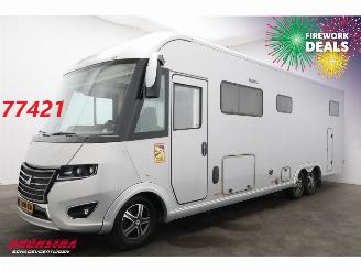 Vaurioauto  campers Frankia  Titan I 890 2.3 MJ 175 PK Aut. Level Lucht 2xAirco Solar AHK 2021/9