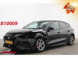 krockskadad bil auto Ford Focus 1.0 EcoB. Hybrid ST-Line Cruise SHZ PDC Stuurverwarming LED 2023/8