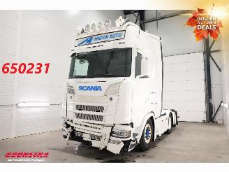 skadebil vrachtwagen Scania S S530 6X2 Full Air ACC Retarder Leder 6X2 2022/2