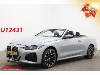 uszkodzony samochody osobowe BMW 4-serie Cabrio 420i M-Sport LED Leder Memory Camera SHZ AHK 227 km!! 2025/2
