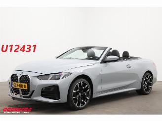 Damaged car BMW 4-serie Cabrio 420i M-Sport LED Leder Memory Camera SHZ AHK 227 km!! 2025/2