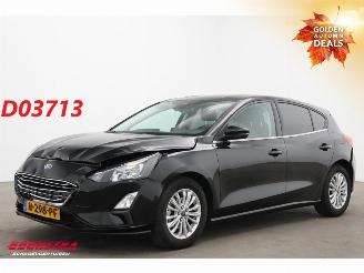 Schadeauto Ford Focus 1.0 EcoBoost Aut. Titanium Navi Clima Cruise LRHZ Camera AHK 2021/12