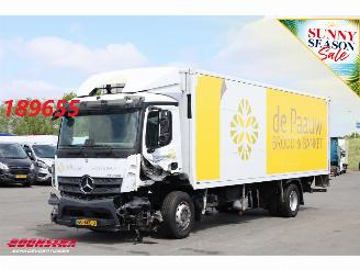 Unfall Kfz LKW Mercedes Antos 2124 Koffer 8.60 Meter!! LBW Euro 6 2017/11