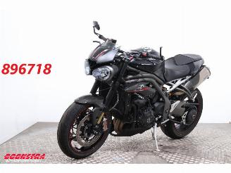 škoda motocykly Triumph Speed Triple 1050 RS ABS Arrow Heizgriffe Cruise 21.402 km! 2018/6