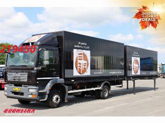 danneggiata veicoli industriali MAN TGM 12.240 4X2 LL Full Air Manual BDF 2X Laadbak Euro 4 2008/10