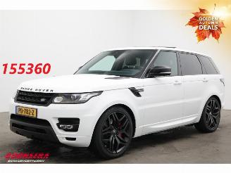 krockskadad bil auto Land Rover Range Rover sport 3.0 SDV6 Hybrid HSE Pano LED Meridian Memory LRHZ 360° 81.651 km! 2017/6