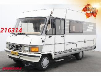 krockskadad bil camper Hymer  Classic 420 Classic 420 Luifel Kapitein Stoelen 1992/1