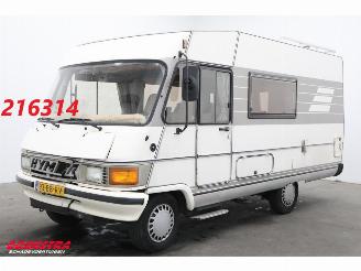 škoda kempování Hymer  Classic 420 Classic 420 Luifel Kapitein Stoelen 1992/1