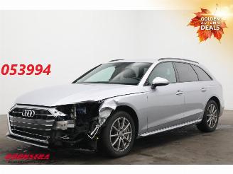 krockskadad bil auto Audi A4 Avant 40 TDI Advanced S-Line LED Navi Clima Cruise SHZ AHK 2023/4