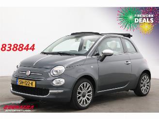 damaged passenger cars Fiat 500C 0.9 TwinAir Turbo Anniversario Airco Cruise PDC 44.828 km! 2018/3